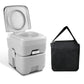 Weisshorn 20L Outdoor Portable Toilet Camping Potty Caravan Travel Boating wtih Carry Bag