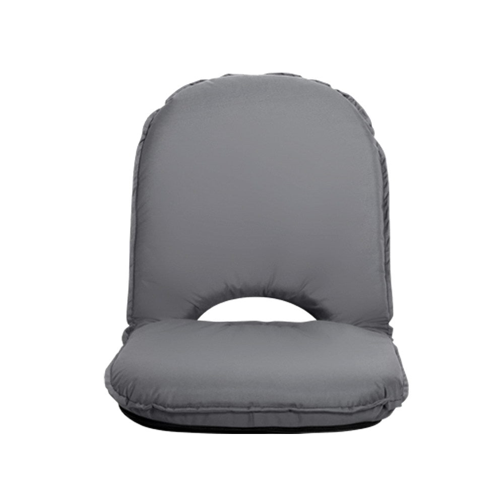 Artiss Floor Lounge Sofa Camping Chair Grey