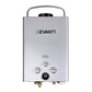 Devanti Outdoor Portable Gas Water Heater 8LPM Camping Shower Silver