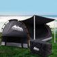 Weisshorn Double Swag Camping Swags Canvas Free Standing Dome Tent Dark Grey 4CM