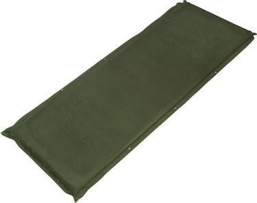 Trailblazer Self-Inflatable Suede Air Mattress Large - OLIVE GREEN